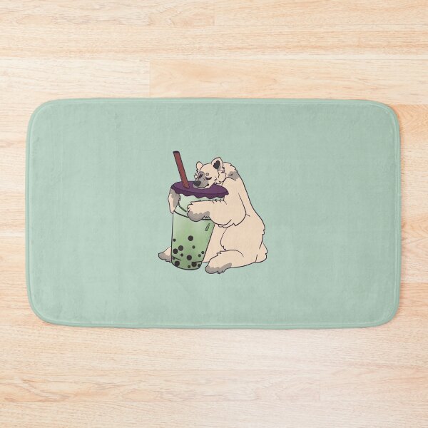 Item preview, Polar Bear Honeydew Boba designed and sold by Sea Sa1t.