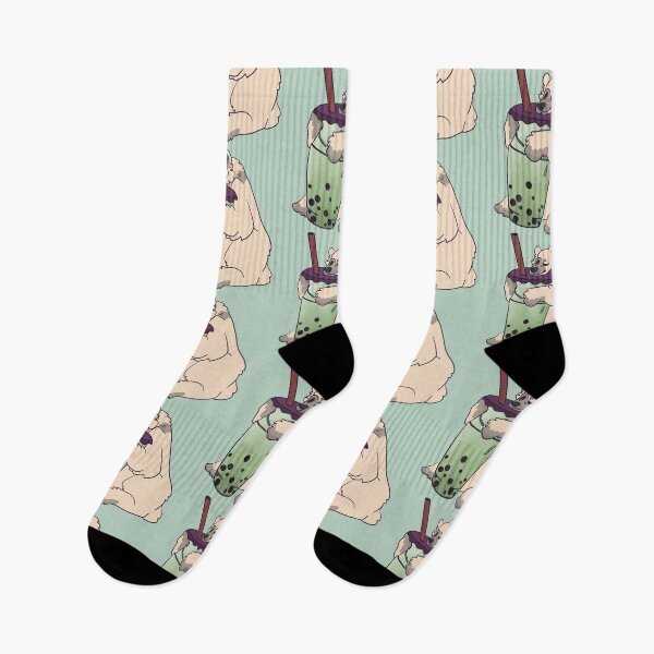 Item preview, Polar Bear Honeydew Boba designed and sold by Sea Sa1t.