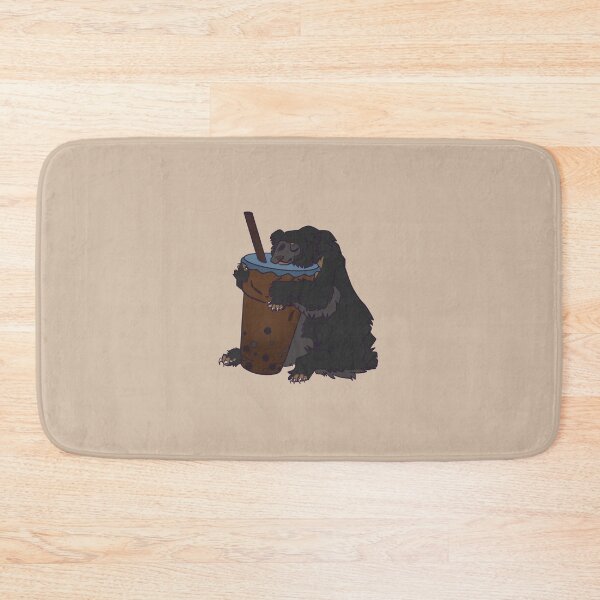 Item preview, Sloth Bear Chocolate Boba designed and sold by Sea Sa1t.