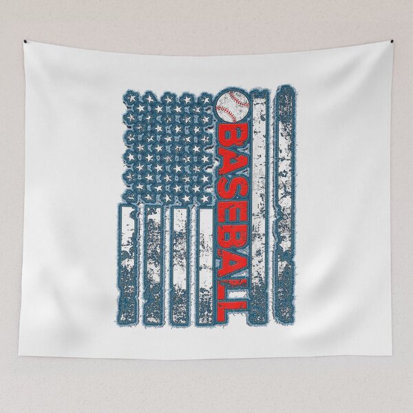 Item preview, American Flag Baseball Team designed and sold by alomituso.