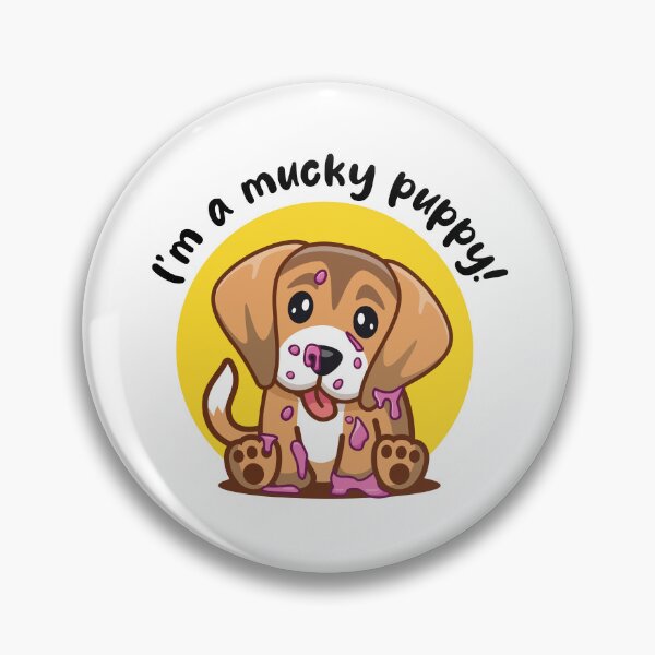 Item preview,  Mucky pup (on light colors) designed and sold by messy-nessie.