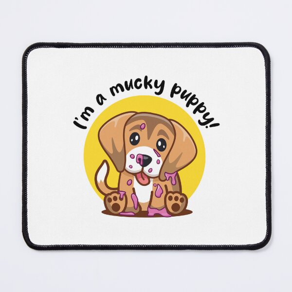 Item preview,  Mucky pup (on light colors) designed and sold by messy-nessie.