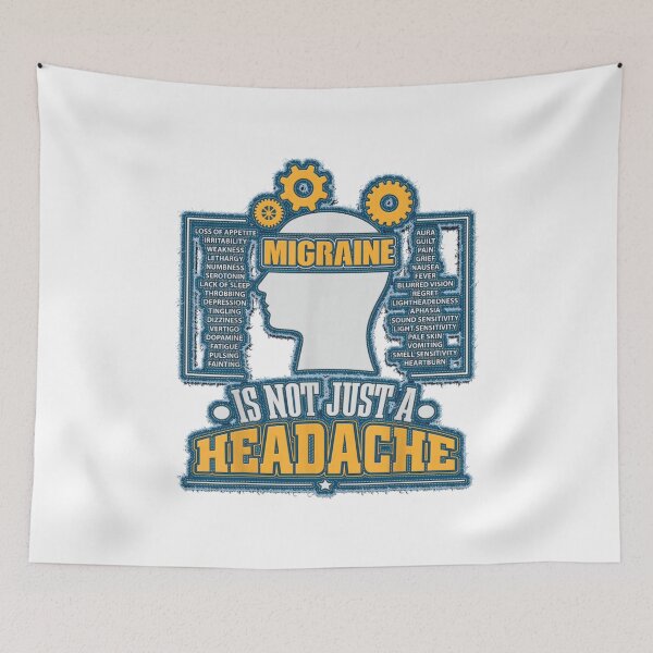 Item preview, It's not just a Headache Depression Pain Migraine Awareness designed and sold by alomituso.