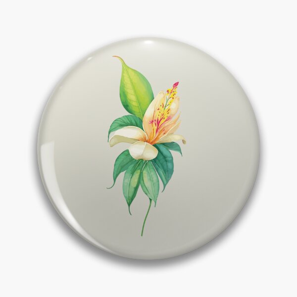 Item preview, Watercolor Tropical Flower designed and sold by FiaFiaPress.