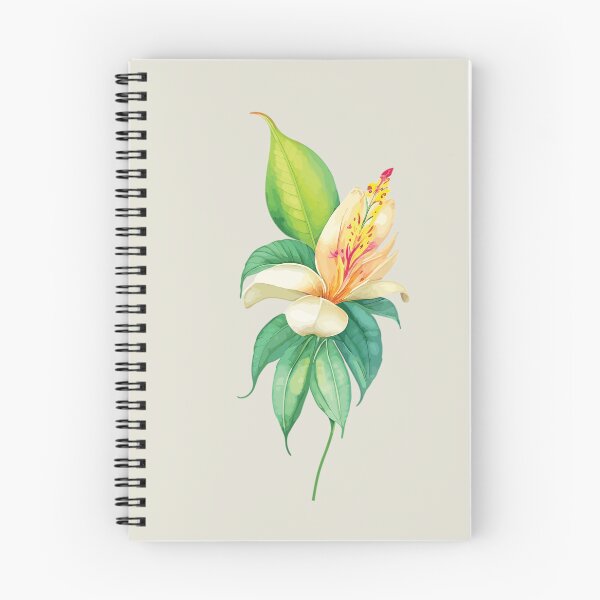 Item preview, Watercolor Tropical Flower designed and sold by FiaFiaPress.