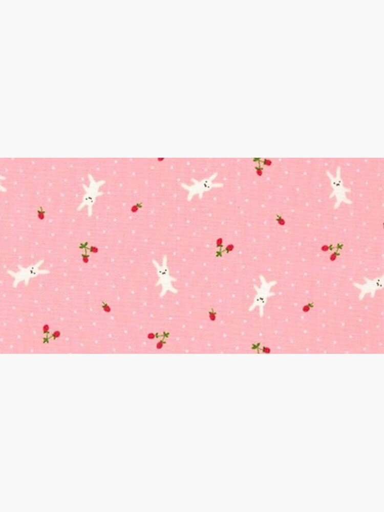 Coquette floral bunny pattern | Sticker