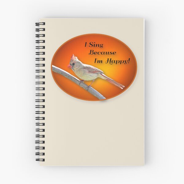 Item preview, I Sing Because I'm Happy designed and sold by MaryLinH.