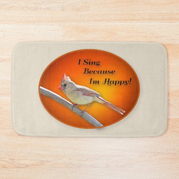 Item preview, I Sing Because I'm Happy designed and sold by MaryLinH.