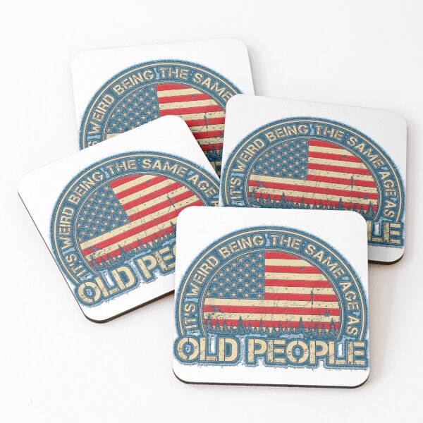 Item preview, It's Weird Being The Same Age As Old People Funny Vintage designed and sold by alomituso.