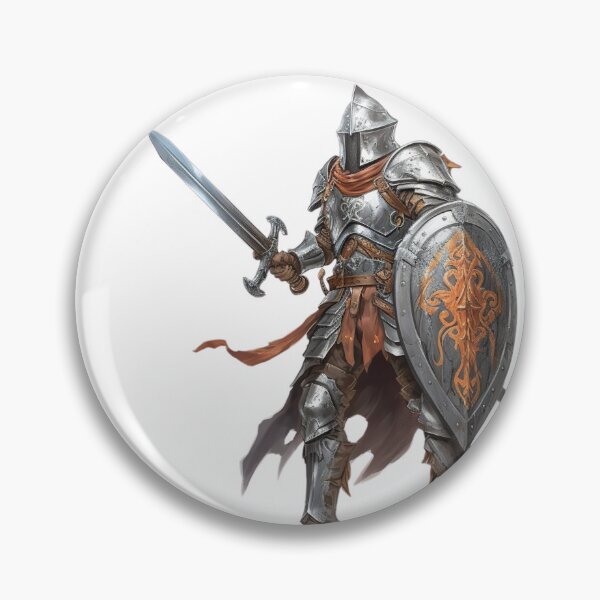 Item preview, Divine Smite Paladin Sword and Shield designed and sold by The Mad Muffin.
