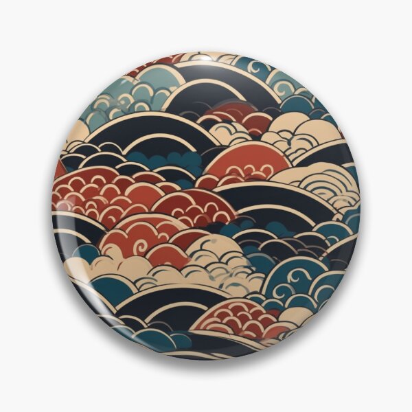 Item preview, Japanese Traditional Wagara Inspired Pattern  designed and sold by StudioTokyo.
