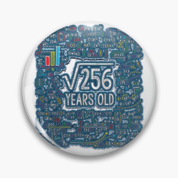 Item preview, Square Root Of 256 16th Birthday 16 Year Old Math Bday designed and sold by alomituso.