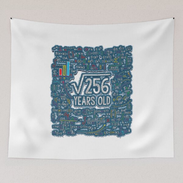 Item preview, Square Root Of 256 16th Birthday 16 Year Old Math Bday designed and sold by alomituso.