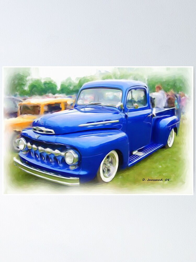 Nice Old 48 Ford Truck Poster