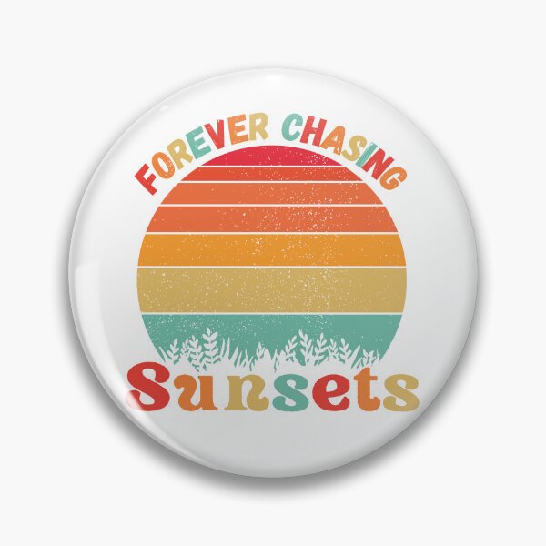 Item preview, Forever Chasing Sunsets Retro Design Shirt designed and sold by BobbysByBobby.