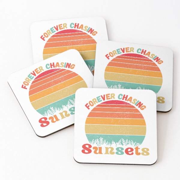 Item preview, Forever Chasing Sunsets Retro Design Shirt designed and sold by BobbysByBobby.