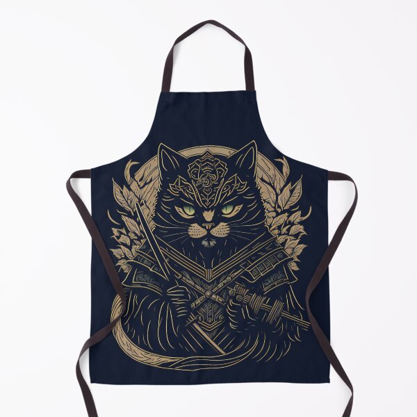 Item preview, Samurai Knight Cat designed and sold by entwithanaxe.