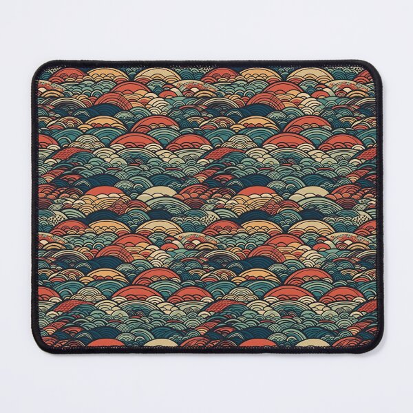 Item preview, Vibrant Japanese Traditional Wagara Inspired Pattern  designed and sold by StudioTokyo.