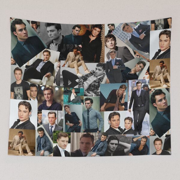 Item preview, Ed Westwick Assortred Photos Collage designed and sold by CollageHeaven.