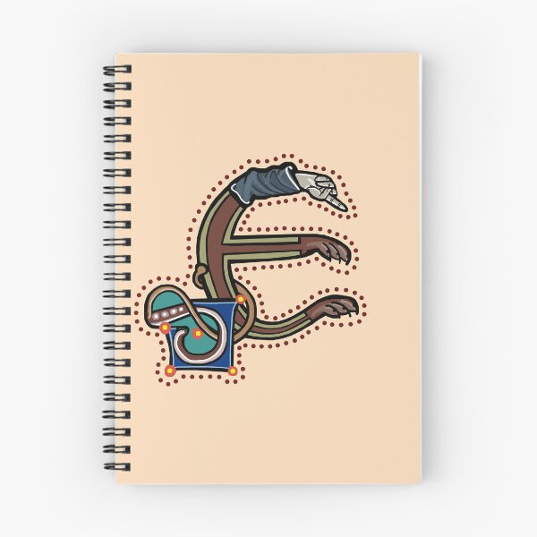 Item preview, Letter E Manicule W 14C Maastricht Psalter Parody  designed and sold by Donnahuntriss.