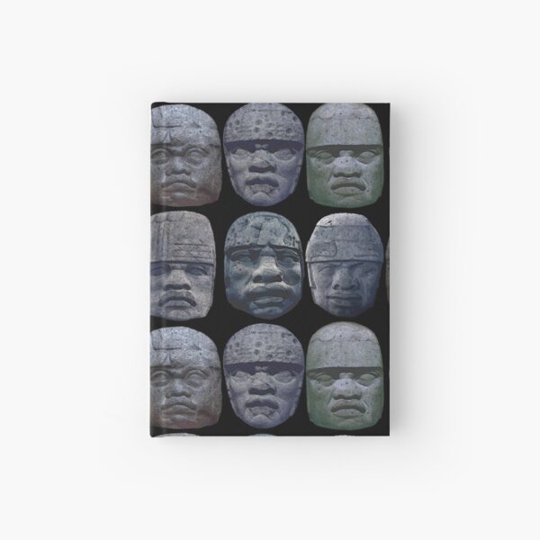 Item preview, Six Stone Olmec Heads designed and sold by Ninjangulo.