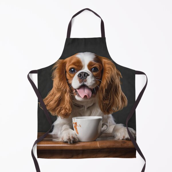 Item preview, Perky Pup: Adorable Cavalier King Charles Spaniel Coffee for Caffeine Lovers designed and sold by ClawedCreations.