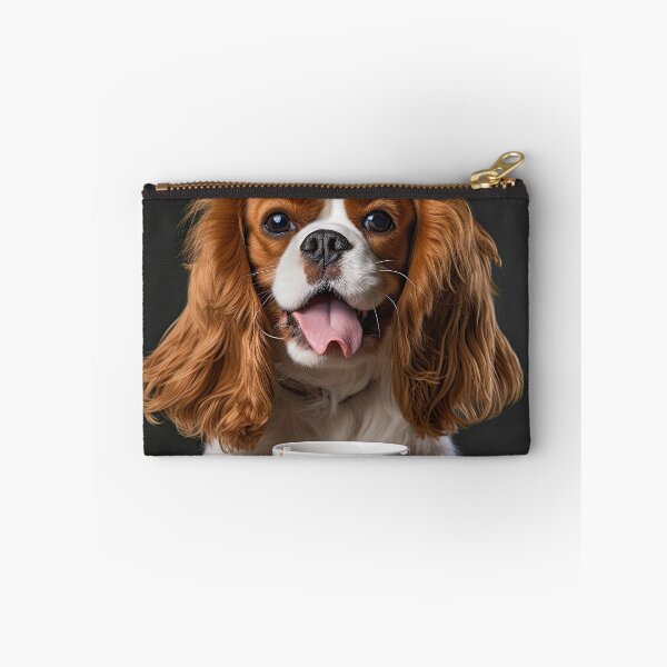 Item preview, Perky Pup: Adorable Cavalier King Charles Spaniel Coffee for Caffeine Lovers designed and sold by ClawedCreations.