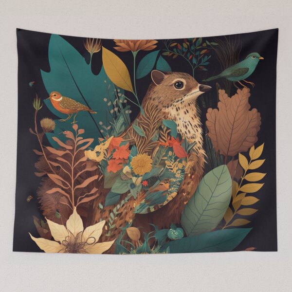 Item preview, Bird and garden  designed and sold by fanzen69.