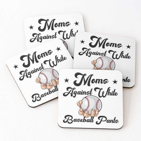 Item preview, Moms against white baseball pants Funny Gift designed and sold by SaritasShop.