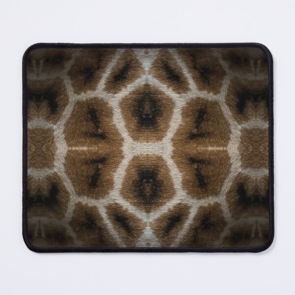 Item preview, Giraffe Hide Texture Kaleidoscope Pattern 1 designed and sold by Swabcraft.