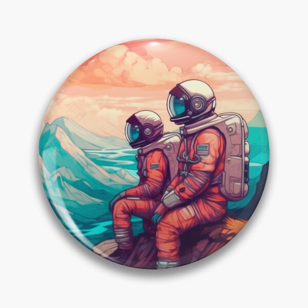 Item preview, Astronauts looking at the horizon designed and sold by Art-ColorTech.