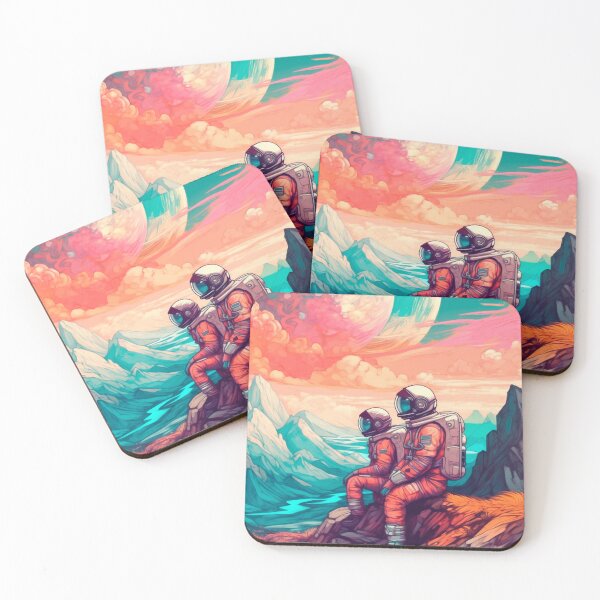 Item preview, Astronauts looking at the horizon designed and sold by Art-ColorTech.