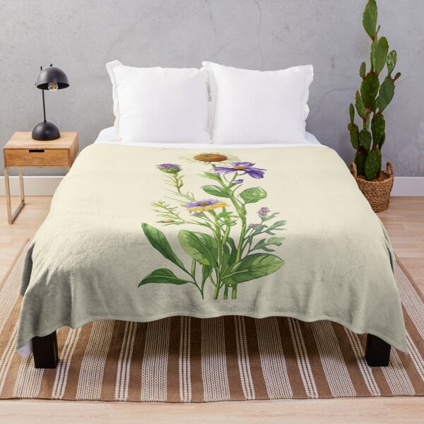 Item preview, Watercolor Wildflowers designed and sold by FiaFiaPress.