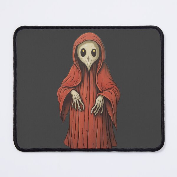 Item preview, Mysterious Red-Cloaked Flatwoods Monster - Cryptid Art designed and sold by CosmicScare10.