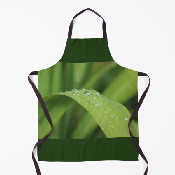 Item preview, Grass leaf with focus on one rain drop designed and sold by kall3bu.