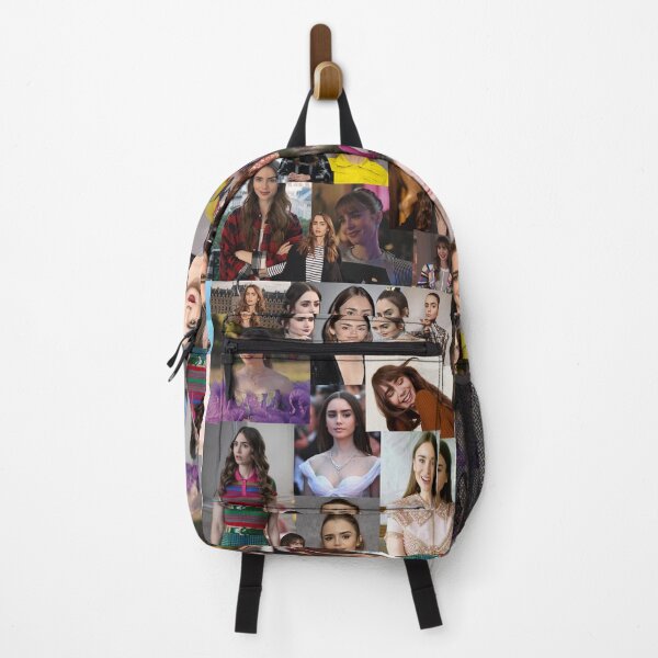 Item preview, Lily Collins Beautiful Photos Collage designed and sold by CollageHeaven.