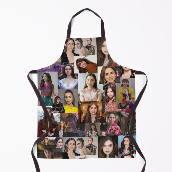 Item preview, Lily Collins Beautiful Photos Collage designed and sold by CollageHeaven.