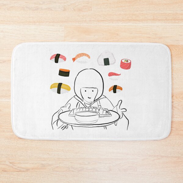 Item preview, Woo Yong Woo rice rolls background &  line version designed and sold by paintingtour.
