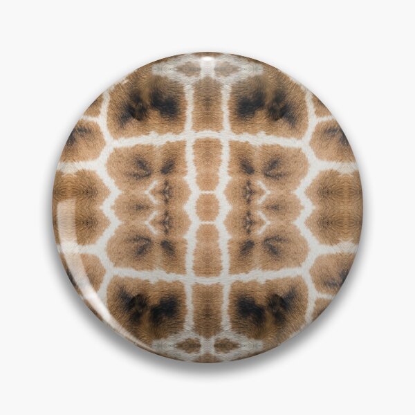 Item preview, Giraffe Hide Texture Kaleidoscope Pattern 4 designed and sold by Swabcraft.