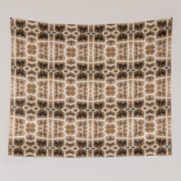 Item preview, Giraffe Hide Texture Kaleidoscope Pattern 4 designed and sold by Swabcraft.