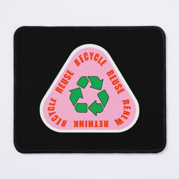 Item preview, Recycle Reuse Renew Rethink Crisis Environmental Activism Design  designed and sold by TheGoldenArt.