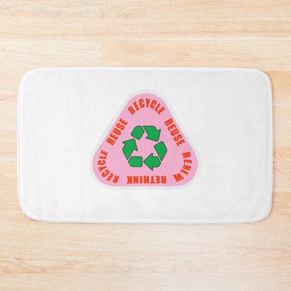 Item preview, Recycle Reuse Renew Rethink Crisis Environmental Activism Design  designed and sold by TheGoldenArt.