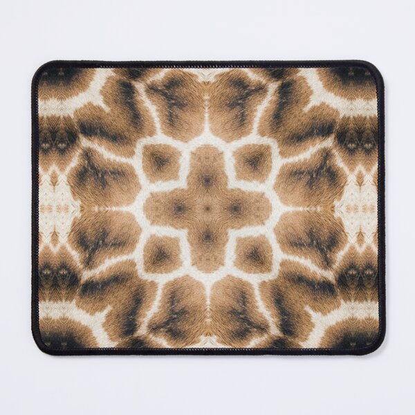 Item preview, Giraffe Hide Texture Kaleidoscope Pattern 6 designed and sold by Swabcraft.