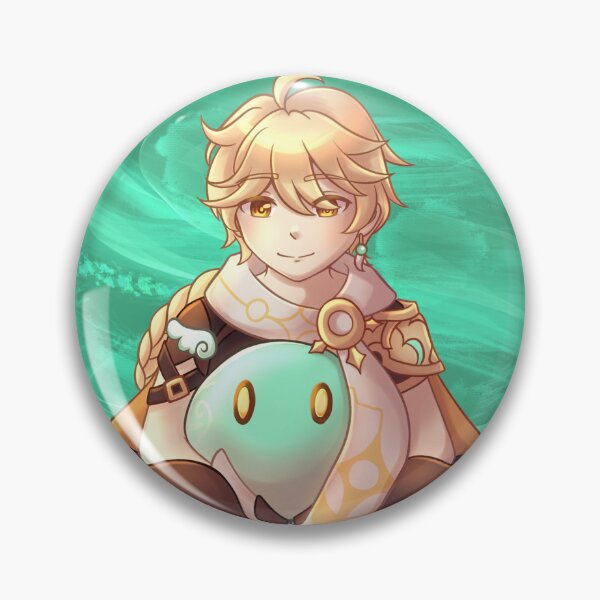 Item preview, [Genshin Impact] Aether & Anemo Slime designed and sold by PexeLukive.