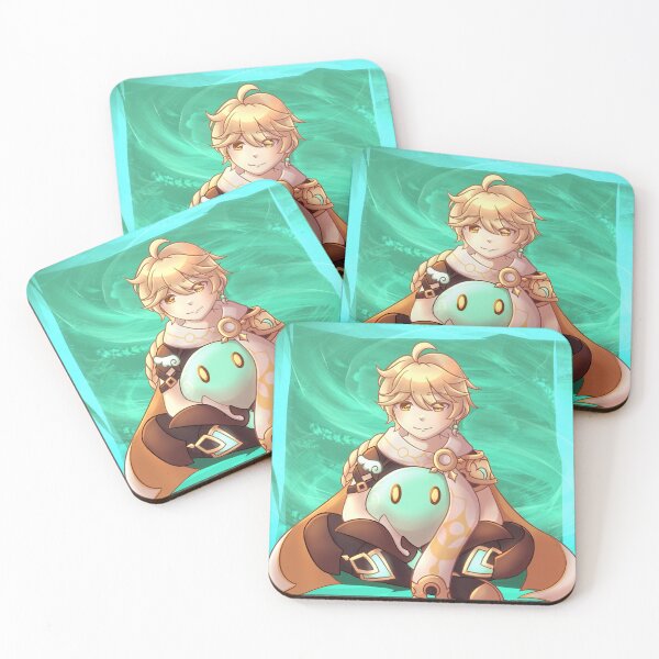 Item preview, [Impacto de Genshin] Aether & Anemo Slime designed and sold by PexeLukive.