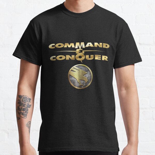 Vista previa del artículo con la obra «Alerta roja Comanda y conquista Gold eagle», diseñado y vendido por Kormix.