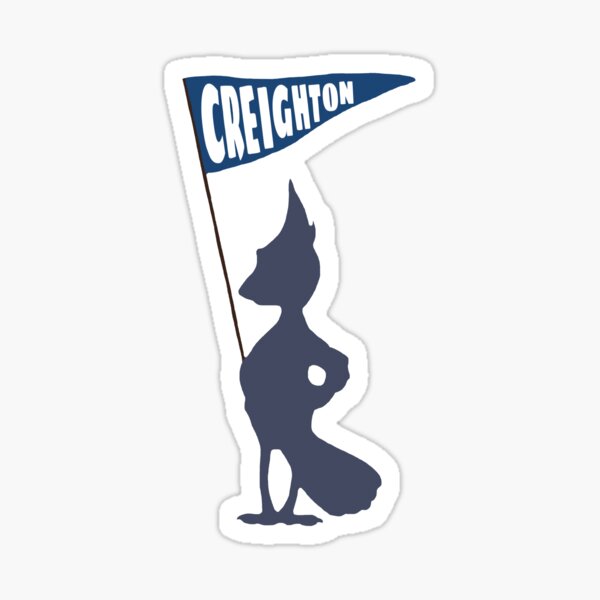 Creighton flag Sticker
