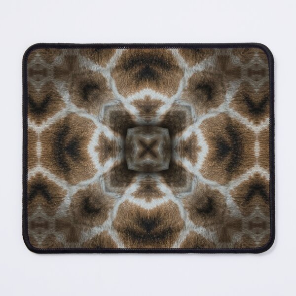 Item preview, Giraffe Hide Texture Kaleidoscope Pattern 9 designed and sold by Swabcraft.