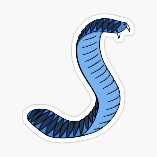 Item preview, Shelled Snake blue designed and sold by LiquifyStudios.