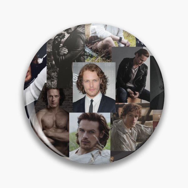 Aperçu de l'œuvre Collage de photos assorties Sam Heughan créée et vendue par CollageHeaven.